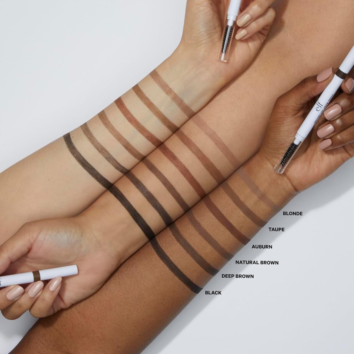 e.l.f. Instant Lift Brow Pencil, Dual-Sided, Precise, Fine Tip, Shapes, Defines, Fills Brows, Contours, Combs, Tames, Neutral Brown, 0.006 Oz - Image 3