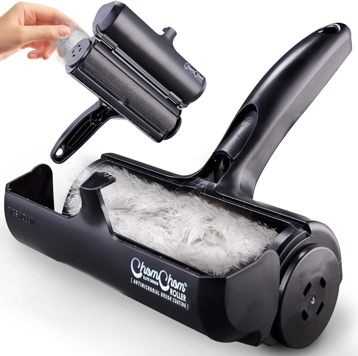 Chom Chom Roller Pet Hair Remover and Reusable Lint Roller - Image 1