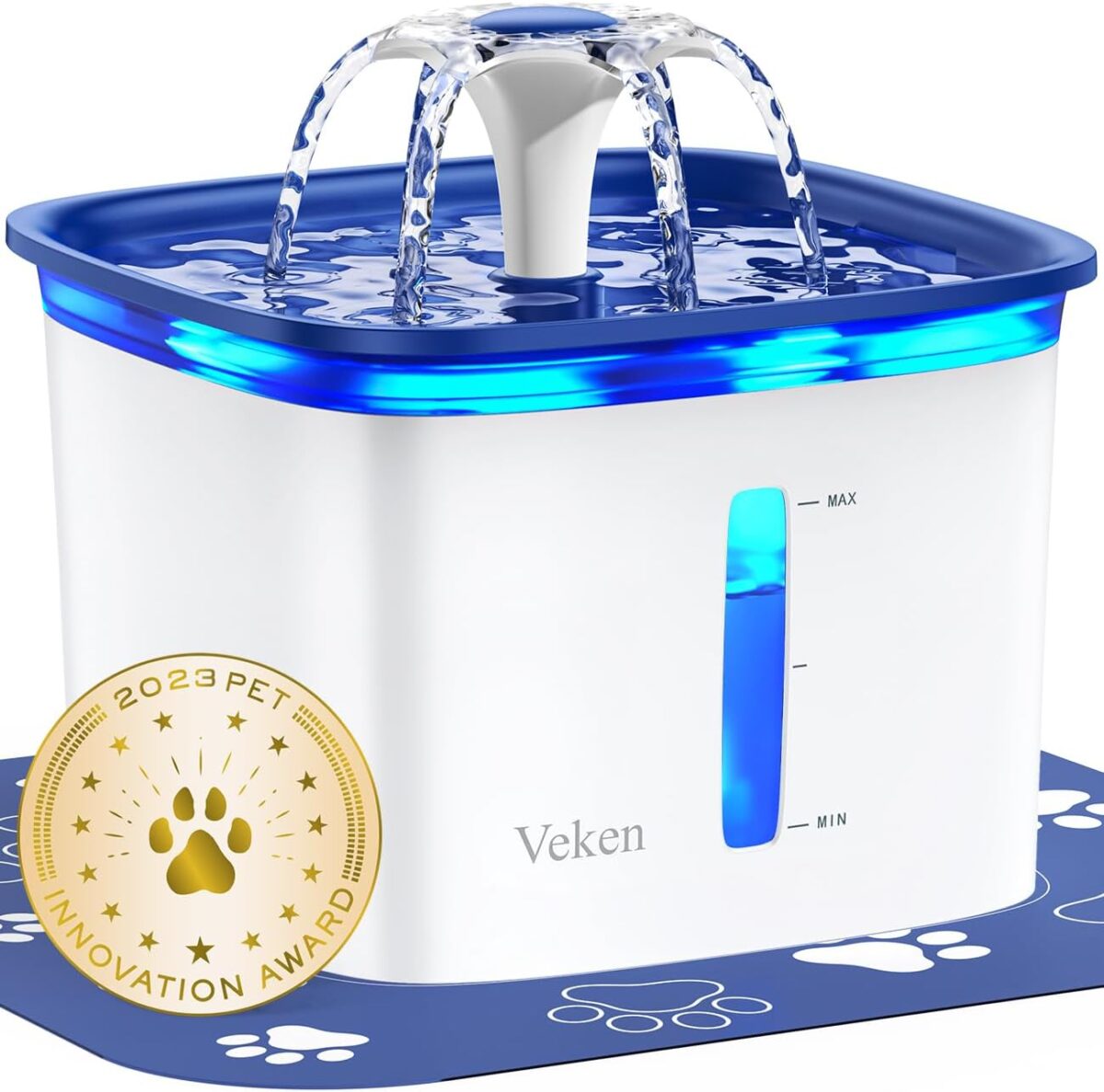 Dog Water Dispenser with Replacement Filters - Image 1