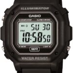 Casio F108WH Series | Men's Digital Watch | Illuminator | Water Resistant | LED Light | Daily Alarm | 1/100 SEC Stopwatch | 3 Hands (HR, Min, SEC) | Date/Day Display | Daily Alarm | 7 Year Battery