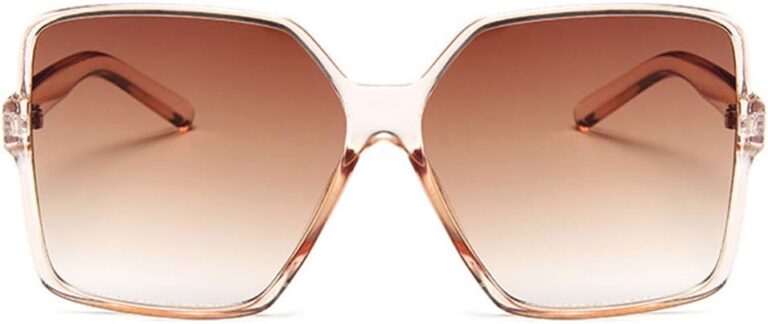 Dollger Oversized Square Sunglasses for Women Big Large Wide Fashion Shades for Men UV Protection Unisex
