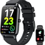 Smart Watch for Men Women(Answer/Make Call), 2025 HD Touch Fitness Activity Tracker 1.57 Smartwatch with Heart Rate/Sleep Monitor/Pedometer/113+ Sports, IP68 Waterproof Fitness Watch for Android iOS