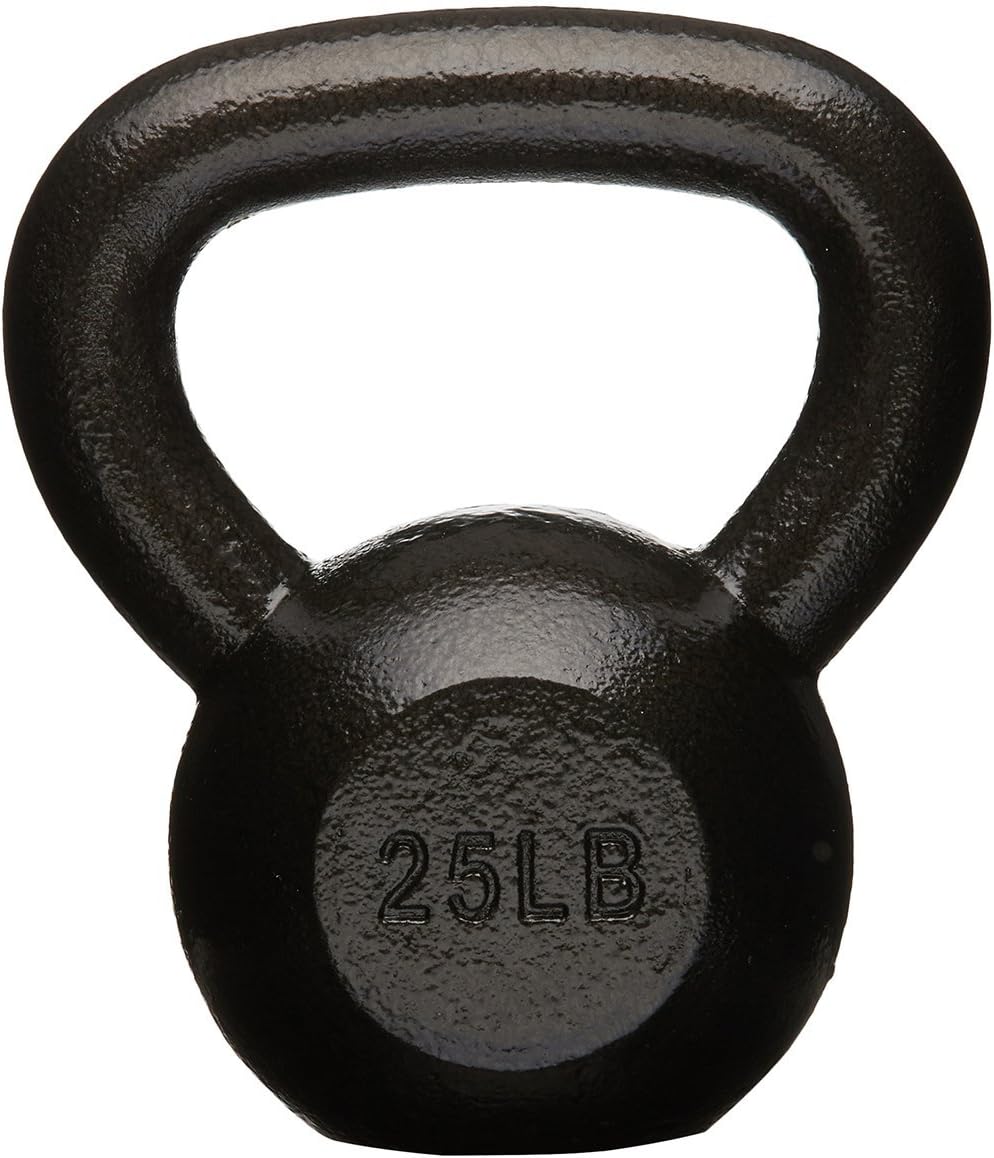 71BU2P5yYzL. AC SL1161 .jpg Amazon Basics Cast Iron Kettlebell - Image 1