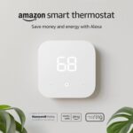 Amazon Smart Thermostat  Save money and energy - Works with Alexa and Ring - C-wire required
