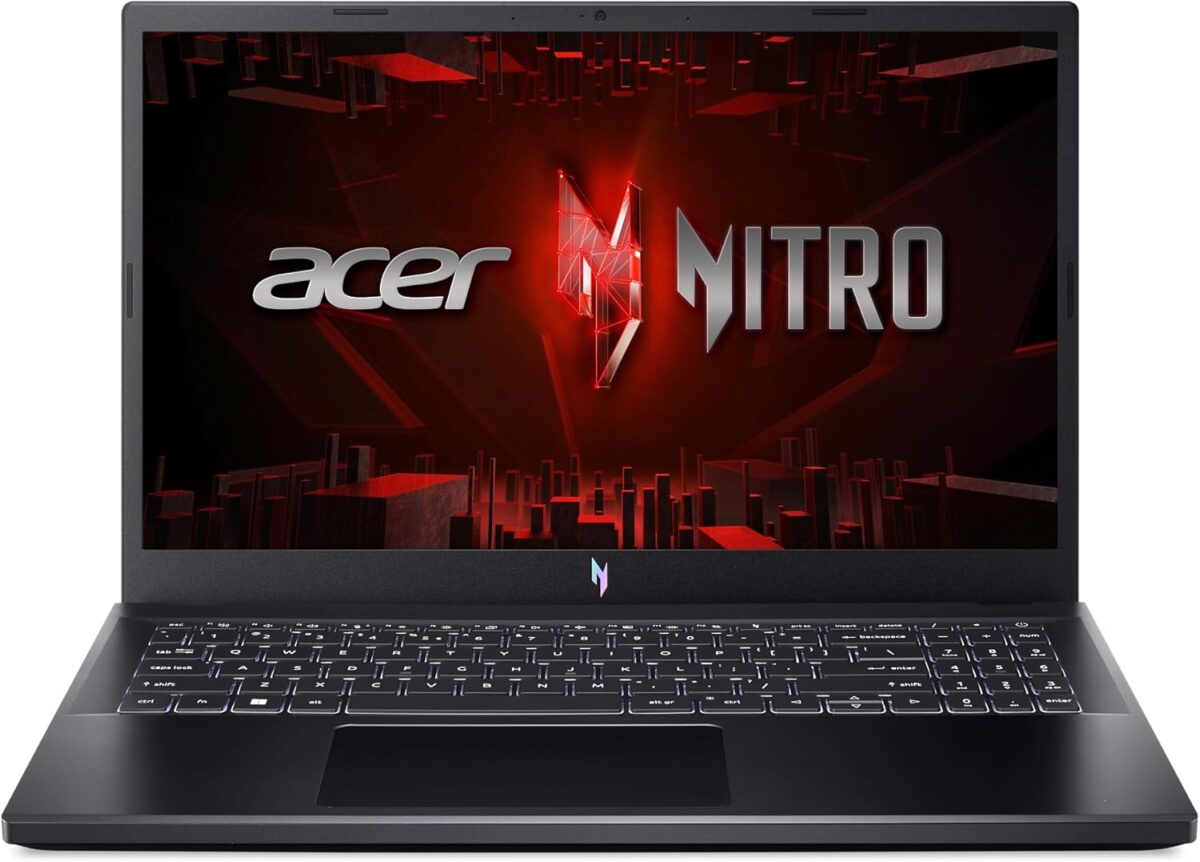 Acer Nitro V Gaming Laptop | Intel Core i7-13620H Processor | NVIDIA GeForce RTX 4050 Laptop GPU | 15.6" FHD IPS 144Hz Display | 16GB DDR5 | 512GB Gen 4 SSD | WiFi 6 | Backlit KB | ANV15-51-73B9 - Image 1