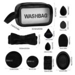 MAANGE Makeup Brushes 54 Pcs Makeup Tool Set, Multi-functional Makeup Kit Premium Synthetic Brush Make up Brushes Set for Women Girl (Black, 54 Pcs) - Image 2