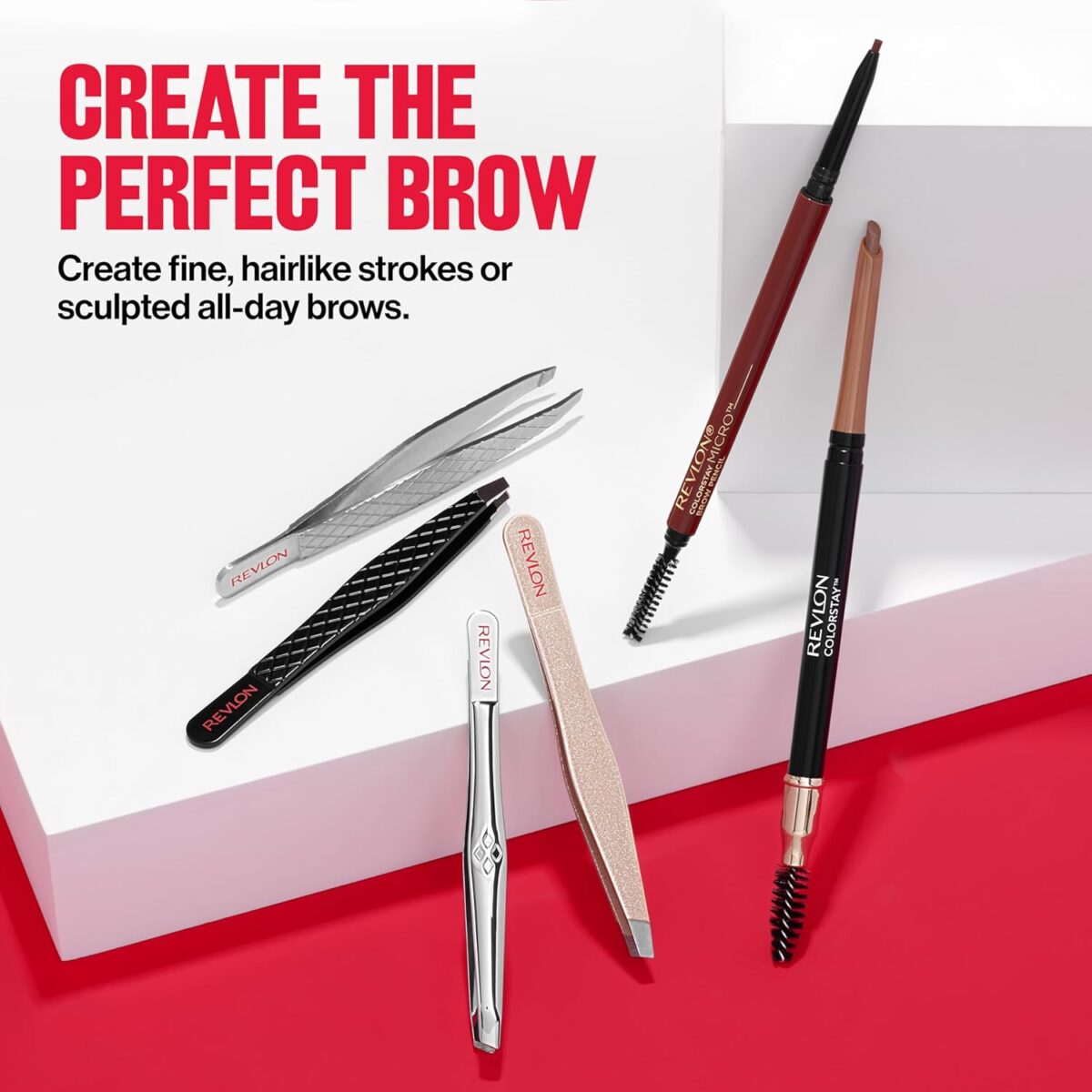 Revlon Eyebrow Pencil, Colorstay Eye Makeup with Eyebrow Spoolie, Waterproof, Longwearing Angled Precision Tip, 210 Soft Brown, 0.01 Oz - Image 4