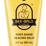 Bee Bald HEAL Aftershave for Men Healing Balm, Immediately Calms & Soothes Damaged Skin, Treats Bumps, Redness, Razor Burn & Other Shaving Irritations (2 Fl Oz)