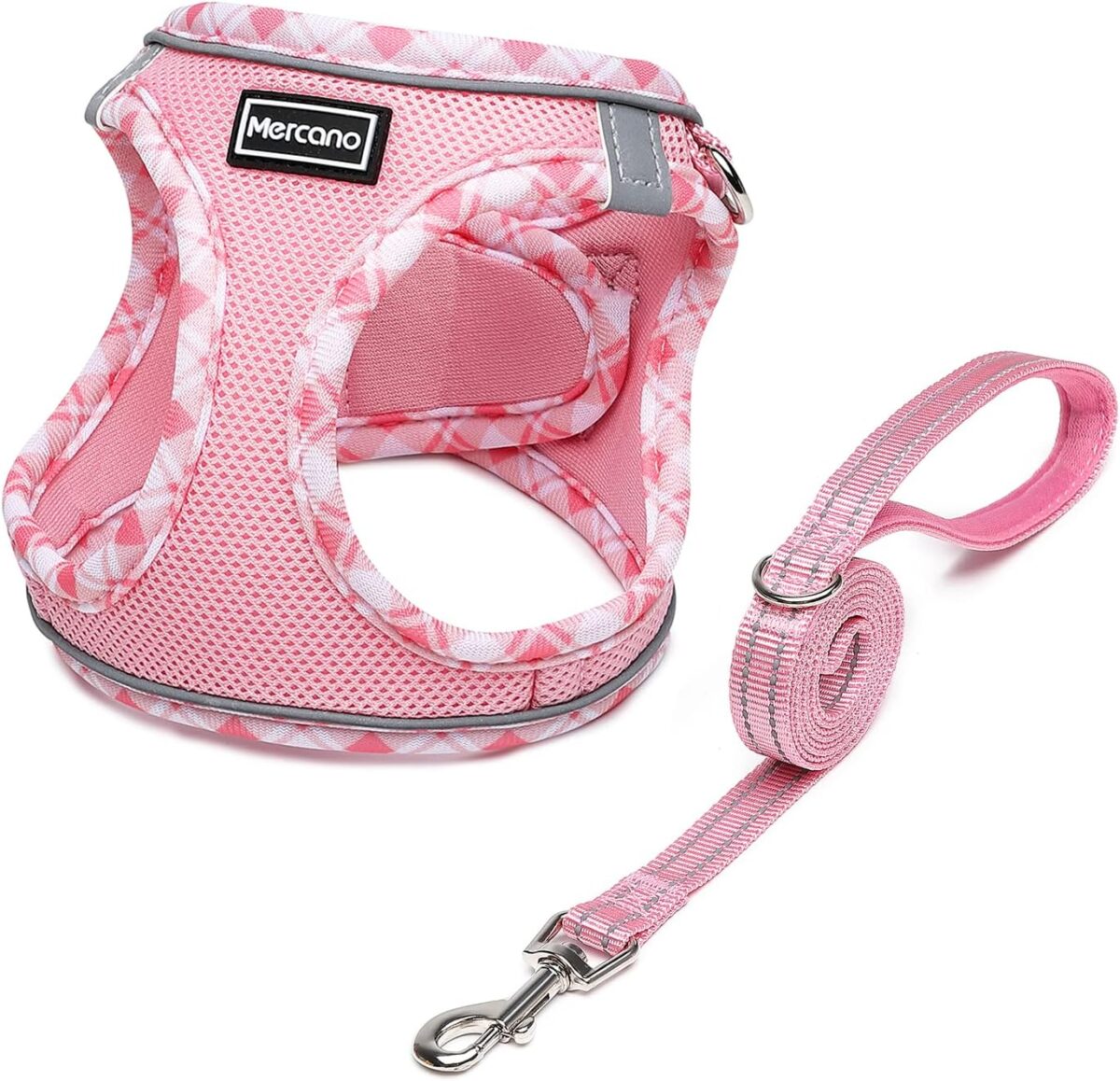 Soft Mesh Dog Harness and Leash Set - Image 1