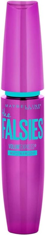 Maybelline Volum’ Express The Falsies Waterproof Mascara, Volumizing and Separating Make Up Formula, Very Black, 1 Count