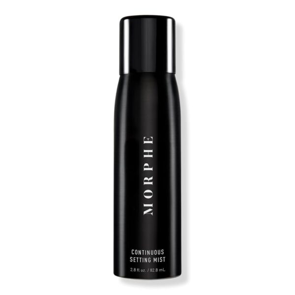 Morphe Continuous Setting Spray - Micro-Fine Setting Spray for Makeup with a Natural Finish - Helps Makeup Resist Caking or Fading & Increases Wear of Foundation (2.8 fl oz)