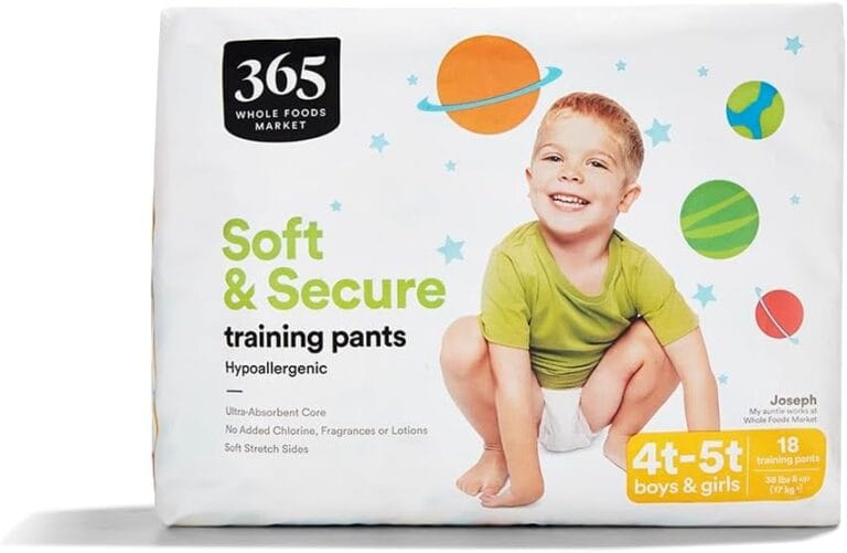 365 by Whole Foods Market, Unisex 4T-5T Training Pants, 18 Count