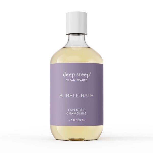 Deep Steep Bubble Bath, 17 oz (Lavender Chamomile)