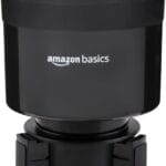 Amazon Basics Car Cup Holder Expander with Adjustable Base, Fits Large Bottles 3.4 to 3.8 in Diameter, Securely Holds Yeti, Hydro Flask and More, Black