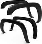 Tyger Auto Fender Flares Compatible with 1999-2006 Chevy Silverado GMC Sierra 1500 2500 3500HD; 2007 Classic Fleetside, Fine-Textured Paintable Factory Style 4pc | TG-FF6C4218
