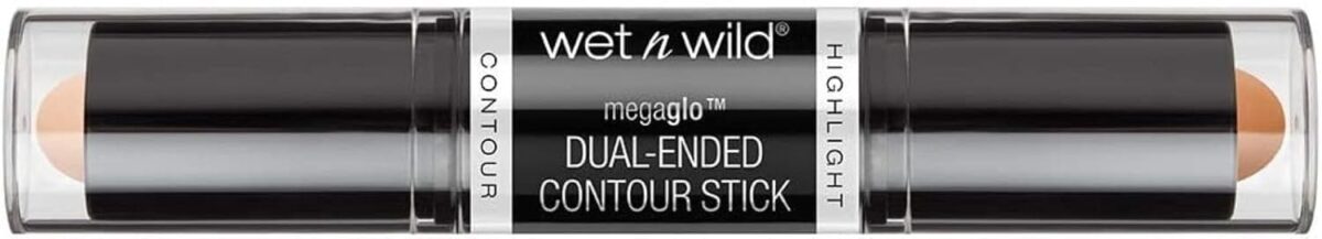wet n wild MegaGlo Dual-Ended Contour Stick, Light Medium, Cruelty-Free