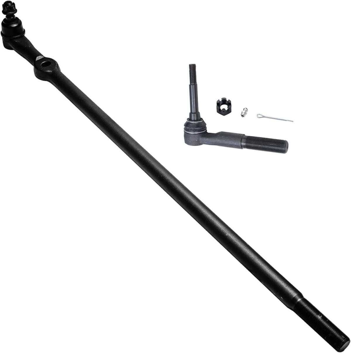Detroit Axle – 4WD Front 9pc Suspension Kit for 05-16 Ford F-250 F-350 Super Duty 4 Ball Joints 2 Outer Tie Rods 1 Outer Steering Tie Rod at Pitman Arm 1 Adjustment Sleeve 1 Center Link Replacement