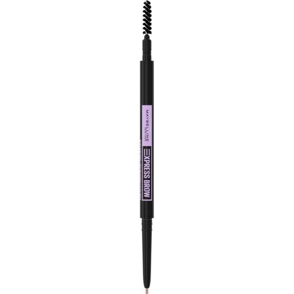 Maybelline Express Brow Ultra Slim Eyebrow Makeup, Brow Pencil with Precision Tip and Spoolie for Defined Eyebrows, Taupe, 1 Count