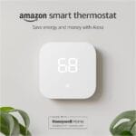 Like-New Amazon Smart Thermostat  ENERGY STAR certified, DIY install, Works with Alexa  C-wire required