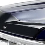 Auto Ventshade [AVS] Aeroskin Hood Protector | Fits 2021 - 2025 Ford F-150, (Excludes Tremor, Platinum, King Ranch) | Low Profile Deflector / Bug Shield - 1 pc., Smoke | 322196