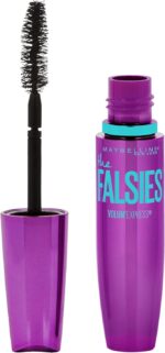 Maybelline Volum’ Express The Falsies Waterproof Mascara, Volumizing and Separating Make Up Formula, Very Black, 1 Count