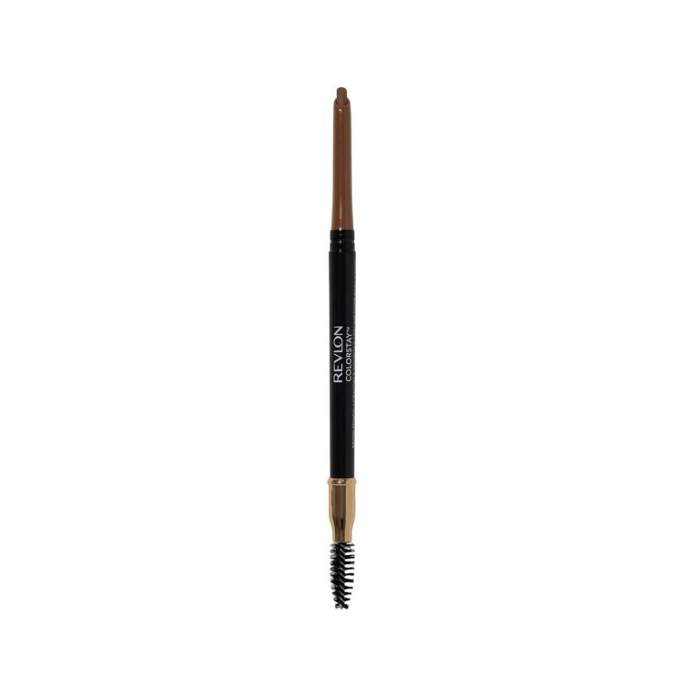 Revlon Eyebrow Pencil, Colorstay Eye Makeup with Eyebrow Spoolie, Waterproof, Longwearing Angled Precision Tip, 210 Soft Brown, 0.01 Oz