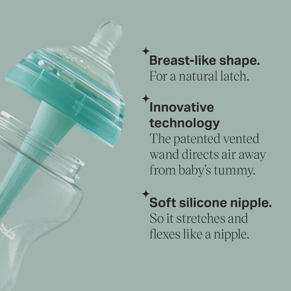 Tommee Tippee Advanced Anti-Colic Ready for Baby Bottle Set, 5oz and 9oz Self-Sterilizing Bottles, Slow and Medium Flow Nipples, 0-6 Month Pacifiers, Travel Bottle Warmer, Removable Bottle Handles