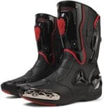 Motorcycle Riding Boots Motorcycle Leather Boots for Women and Men Protection Anti Slip Racing Sports