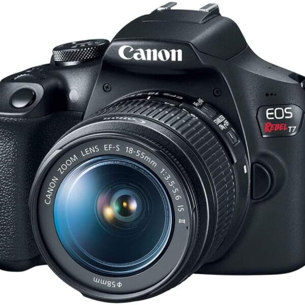 Canon EOS Rebel T7 DSLR Camera with 18-55mm Lens | Built-in Wi-Fi | 24.1 MP CMOS Sensor | DIGIC 4+ Image Processor and Full HD Videos