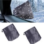Car Side Mirror Snow Covers, Waterproof Auto Rear View Protection Covers, Snow Ice Mirror Covers, Car Side View Mirror Exterior Accessories for Car, SUV, Truck (2PCS)