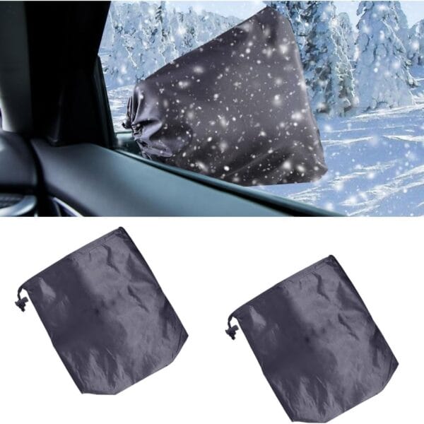 Car Side Mirror Snow Covers, Waterproof Auto Rear View Protection Covers, Snow Ice Mirror Covers, Car Side View Mirror Exterior Accessories for Car, SUV, Truck (2PCS)