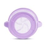 Munchkin Snack Catcher Toddler Snack Cups, 2 Pack, Pink/Purple