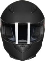 ILM Full Face Motorcycle Street Bike Helmet with Removable Winter Neck Scarf + 2 Visors DOT Model-JK313