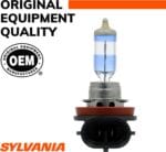 SYLVANIA – H11 SilverStar Ultra – High Performance Halogen Headlight Bulb, Low Beam and Fog Replacement Bulb, Brightest Downroad with Whiter Light, Tri-Band Technology (Contains 2 Bulbs)