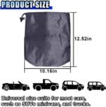 Car Side Mirror Snow Covers, Waterproof Auto Rear View Protection Covers, Snow Ice Mirror Covers, Car Side View Mirror Exterior Accessories for Car, SUV, Truck (2PCS)