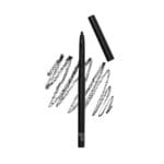 e.l.f. No Budge Retractable Eyeliner, Creamy, Ultra-Pigmented & Waterproof, Creates Bold & Defined Lines, Vegan & Cruelty-Free, Black 0.006 Oz