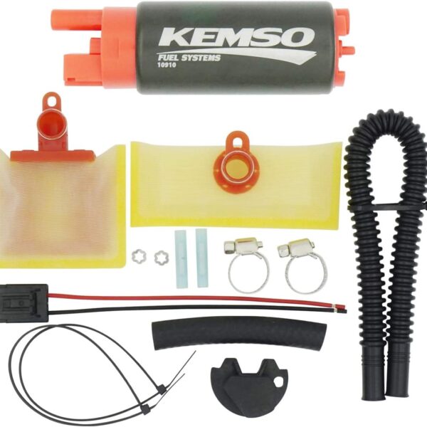 KEMSO 340LPH High Performance Fuel Pump, Replaces Walbro 255LPH GSS342, Upgrades for E8229 E2068 E8213 EFP382A