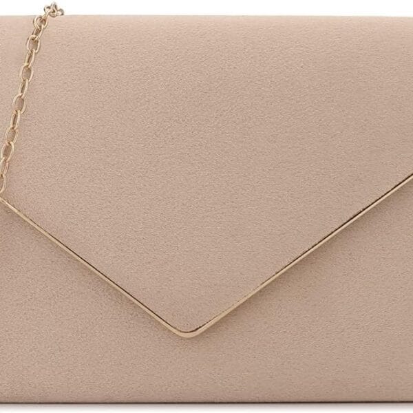 BBjinronjy Clutch Purse for Women Evening Bags Handbags for Wedding Party Cocktail Prom Faux Suede Crossbody Shoulder Bag