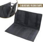 Large Molle Visor Organizer, Tactical Visor Organizer, Car Sun Visor Organizer Truck Accessories for Men, Tactical Gear for Men (Khaki)