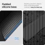 Spigen Center Console Organizer Tray Designed for Tesla Model 3 & Y 2025/2024/2023 with Smooth Slide Technology [Not Compatible with Tesla Model 3 2025/2024 Refresh (Highland)] (Carbon Edition)