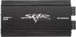 Skar Audio RP-1200.1D Monoblock Class D MOSFET Amplifier with Remote Subwoofer Level Control, 1200W