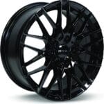 RTX V20 Custom Wheel - 17x7.5, 42 Offset, 5x114.3 Bolt Pattern, 73.1mm Hub - Gloss Black Rim