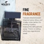 Woody’s Cologne for Men – Refreshing & Long-Lasting Fragrance Scent, Masculine Citrus Notes, Men’s Cologne for Everyday Wear, 3.4 fl oz