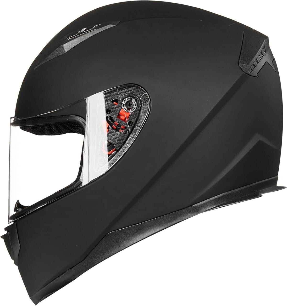 ILM Full Face Motorcycle Street Bike Helmet with Removable Winter Neck Scarf + 2 Visors DOT Model-JK313
