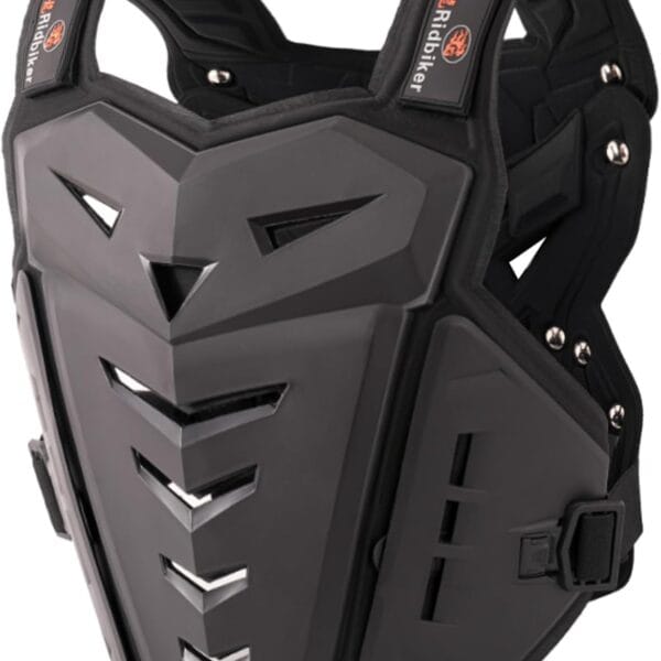 Motorcycle Body Armor Vest Dirt Bike Gear, Chest Protector Motocross Gear Motorcycle Chest Back Protector for Men Mountain Bike Protective Gear MTB Racing Off-Road