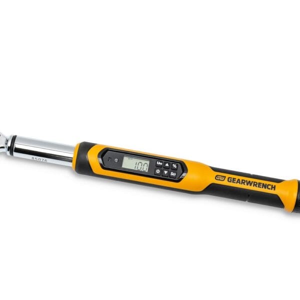 GEARWRENCH 3/8 Drive Electronic Torque Wrench 7.4-99.6 FT LB - 85076