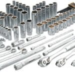 DEWALT Mechanics Tools Kit and Socket Set, 204-Piece, 1/4" & 3/8" & 1/2" Drive, MM/SAE (DWMT72165)
