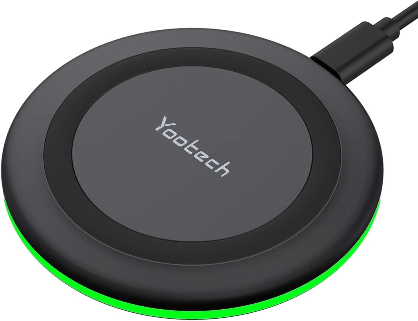 Yootech Wireless Charger,10W Max Fast Wireless Charging Pad Compatible With IPhone 16e/16/16 Plus/16 Pro Max/15/14/13/SE 2022/12/11/X/8,Samsung Galaxy S22/S21/S20,for AirPods Pro 2(No AC Adapter) Yootech Wireless Charger,10W Max Fast Wireless Charging Pad Compatible with iPhone 16e/16/16 Plus/16 Pro Max/15/14/13/SE 2022/12/11/X/8,Samsung Galaxy S22/S21/S20,for AirPods Pro 2(No AC Adapter)