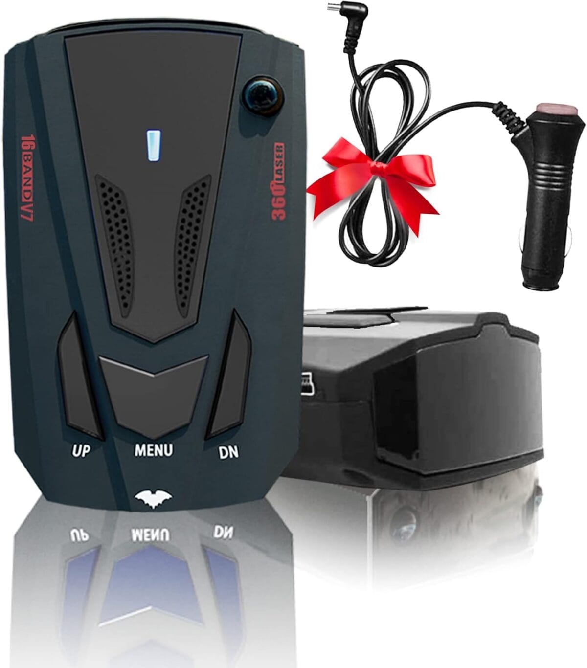 New Driving Aids for Cars, V7 with Led Display, Long Range Detection, Mute Memory, City/Highway Mode Detectors, Ideal Gifts for Cars (Black)
