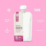 Serenity Kids 6+ Months Certified Organic Baby Food Pouches Veggie Puree – No Sugary Fruits/Added Sugar – Allergen Free – 3.5 Ounce BPA-Free Bag – Variety Pack – Baby Food Veggies Puree – 8 Count